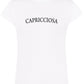 Capricciosa 3412 Solo Parole Lady Donna 100% Cotone Pettinato STREET STYLE