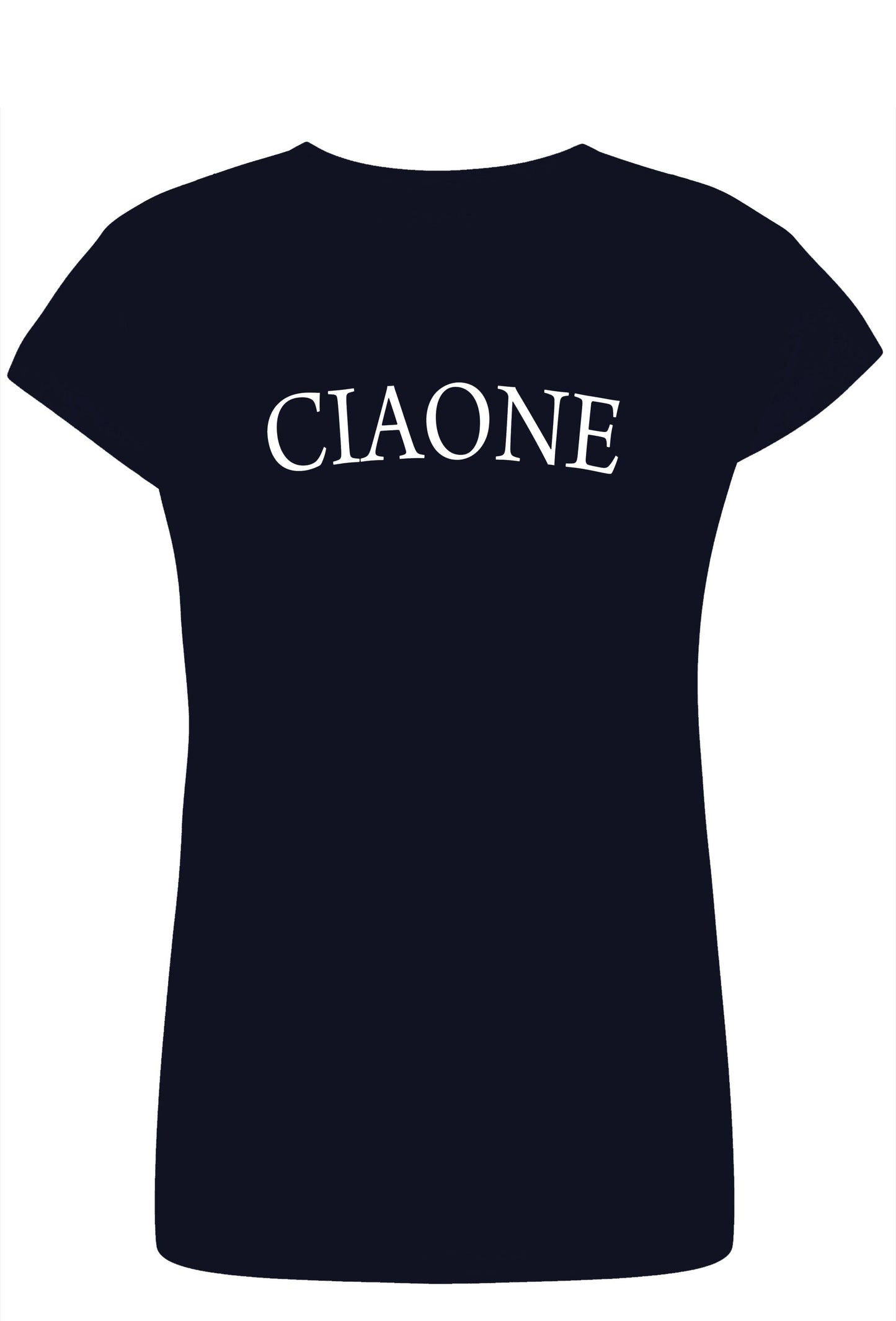 CIAONE Solo Parole 3405 Lady Donna 100% Cotone Pettinato STREET STYLE