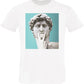 David diLeonardo da Vinci Con Lingua Art. 18-75 T-Shirt Urban Men Uomo 100% Cotone Fiammato STREET STYLE