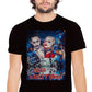 Harley Quinn & Joker Art. 2070-2 T-Shirt Urban Men Uomo 100% Cotone Fiammato STREET STYLE