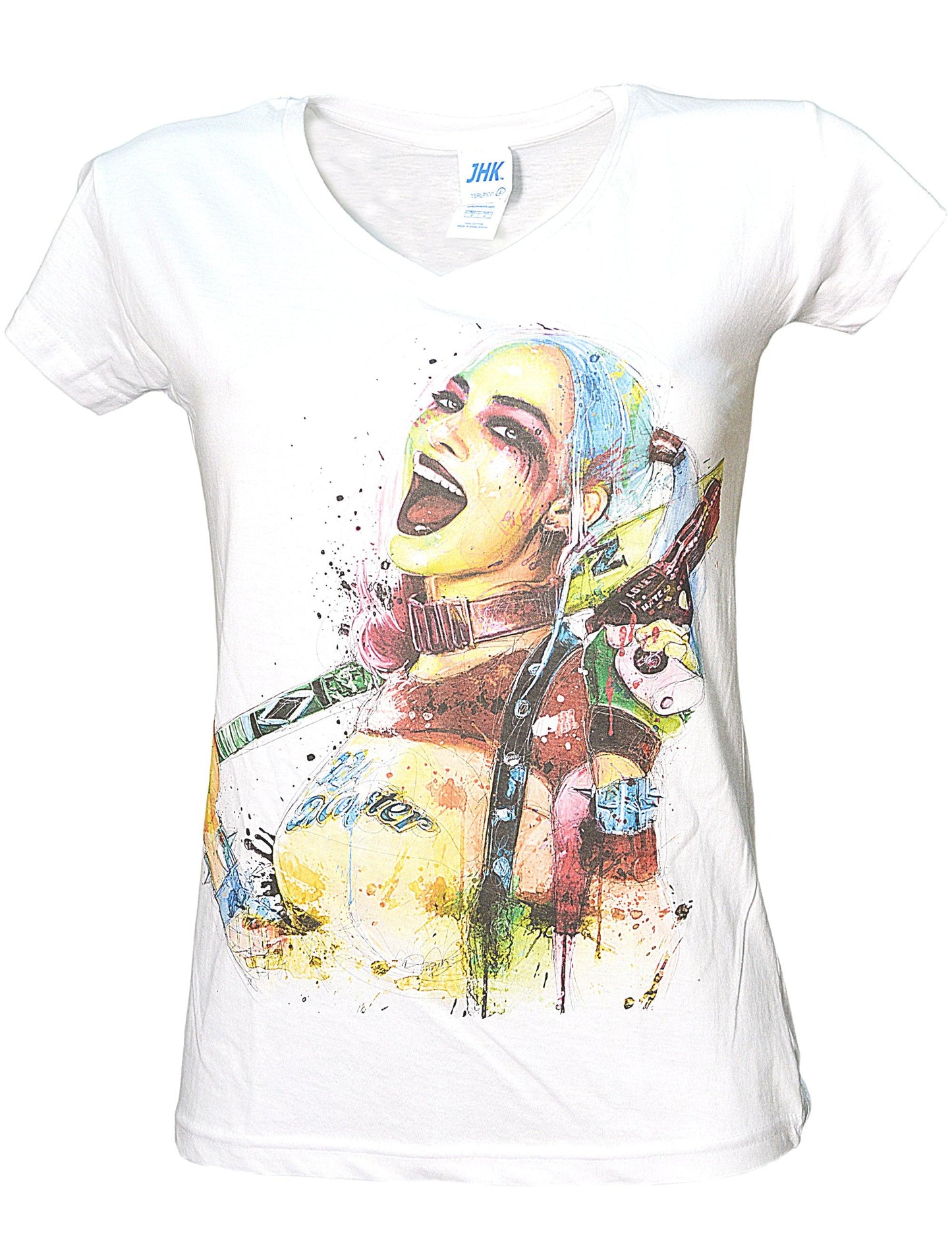 Harley Quinn Urban 18-20-69 t-Shirt Lady Donna Cotone 100% Pettinato STREET STYLE