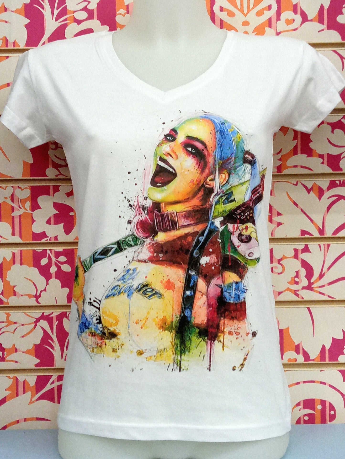 18-20-69 HARLEY QUINN - JHK TSRLCMFP  DONNA - STREET STYLE PRINT stampa personalizzata