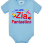 Ho una Zia F antastica Body da bambino/a a maniche corte 100% cotone JHK STREET STYLE PRINT