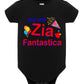 Ho una Zia F antastica Body da bambino/a a maniche corte 100% cotone JHK STREET STYLE PRINT