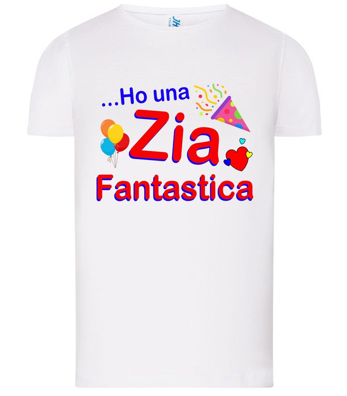 Ho una Zia Fantastica T-shirt solo da femmina Mod. Slim STREET STYLE