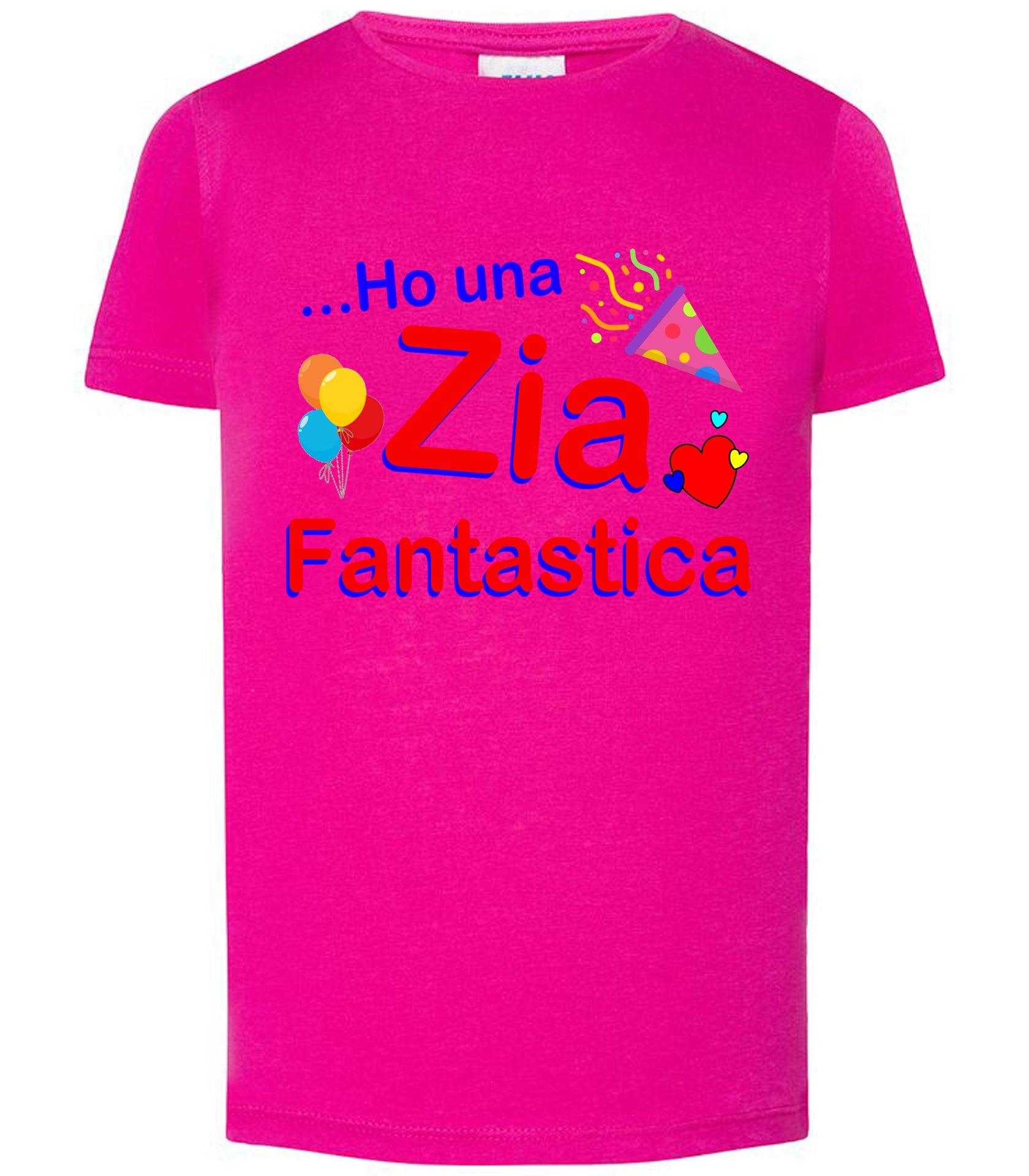 Ho una Zia Fantastica T-shirt solo da femmina Mod. Slim STREET STYLE