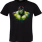 Hulk Stilizzato Color Art. 18-20-11 T-Shirt Urban Men Uomo 100% Cotone Fiammato STREET STYLE