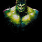 Hulk Stilizzato Color Art. 18-20-11 T-Shirt Urban Men Uomo 100% Cotone Fiammato STREET STYLE