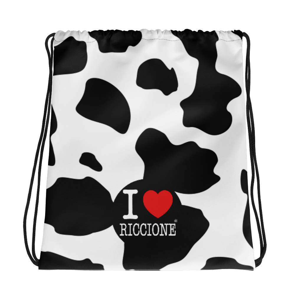 I LOVE RICCIONE Drawstring bag STREET STYLE