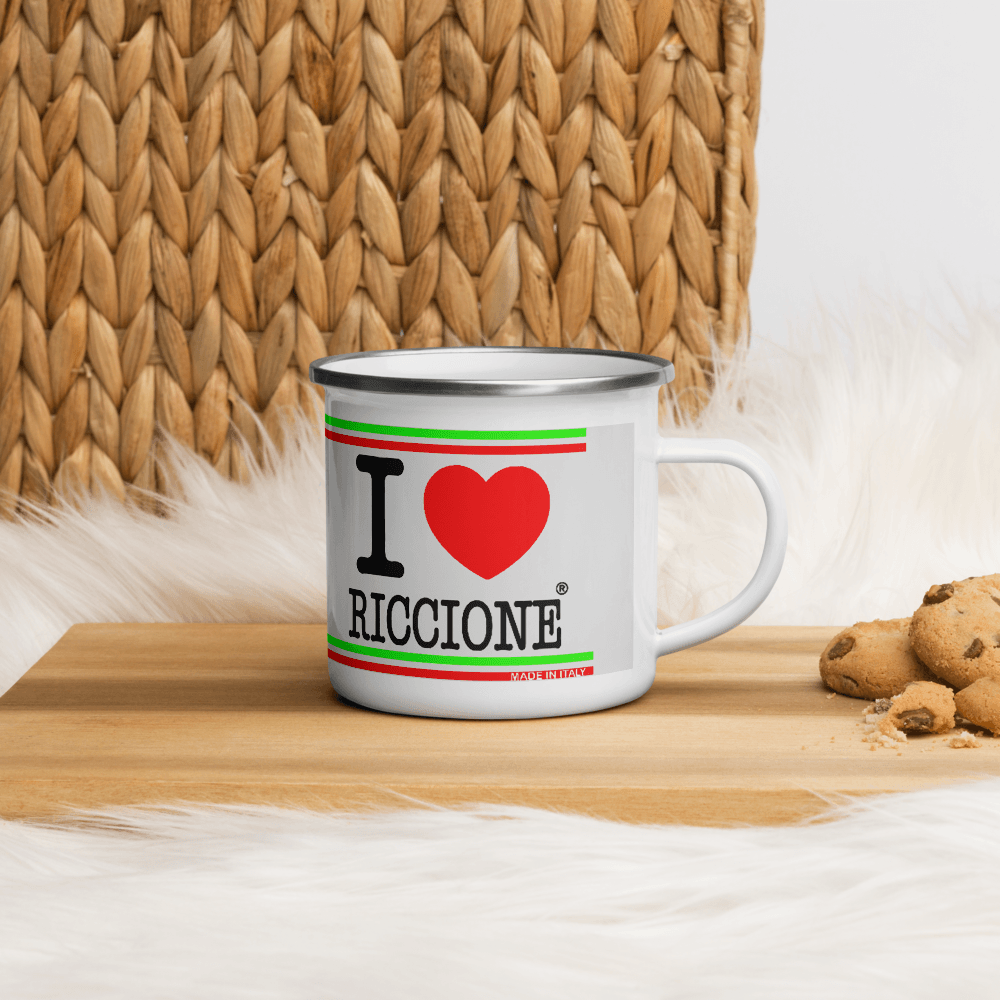 I LOVE RICCIONE Enamel Mug STREET STYLE