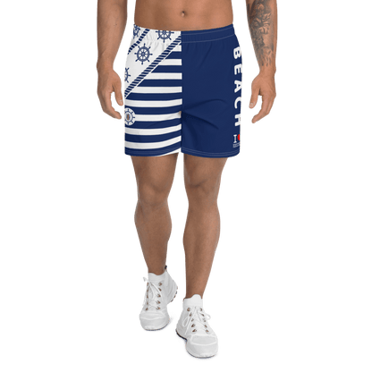 I LOVE RICCIONE Men's Athletic Long Shorts STREET STYLE