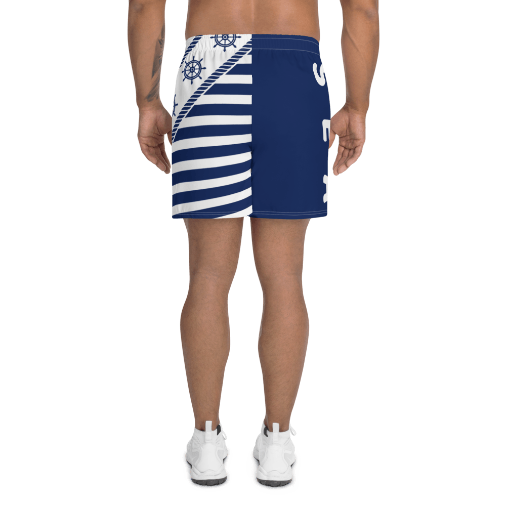 I LOVE RICCIONE Men's Athletic Long Shorts STREET STYLE