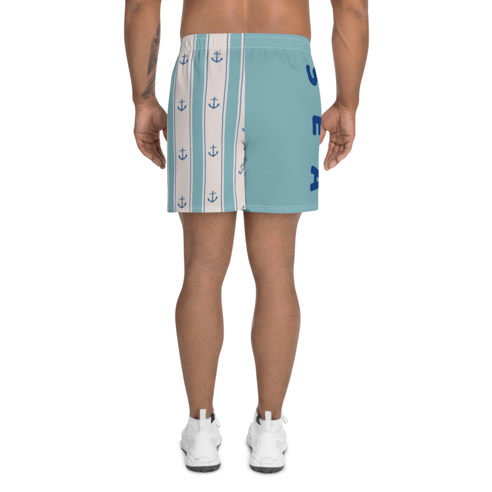 I LOVE RICCIONE Men's Athletic Long Shorts STREET STYLE