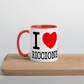 I LOVE RICCIONE Mug with Color Inside STREET STYLE