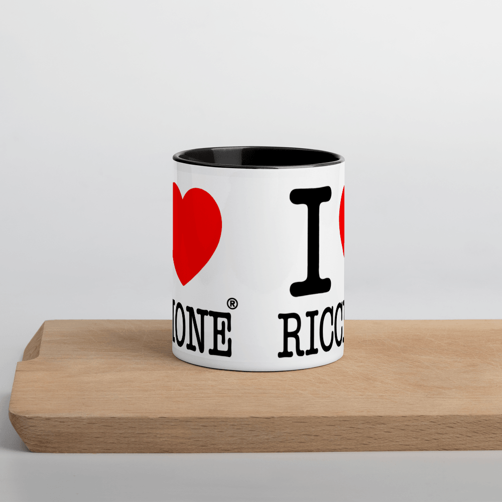 I LOVE RICCIONE Mug with Color Inside STREET STYLE