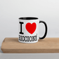 I LOVE RICCIONE Mug with Color Inside STREET STYLE