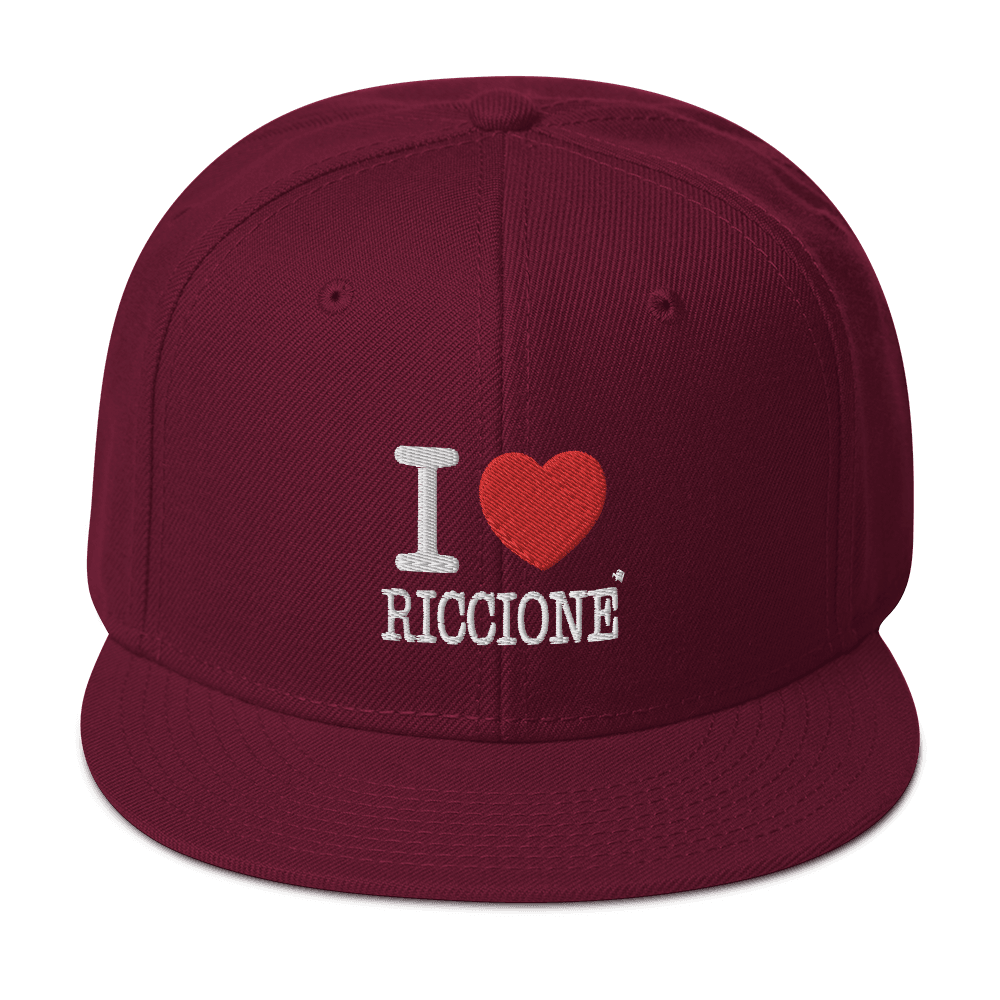 I LOVE RICCIONE Snapback Hat STREET STYLE