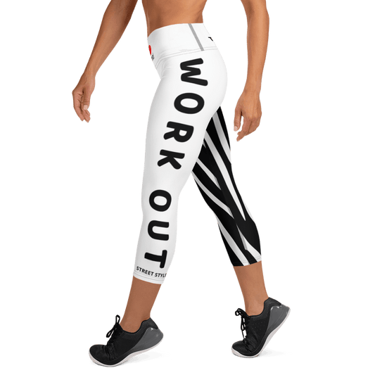 I LOVE RICCIONE Yoga Capri Leggings STREET STYLE