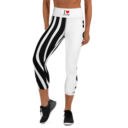 I LOVE RICCIONE Yoga Capri Leggings STREET STYLE