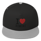 I LOVE RIMINI CAPPELLINO FOOTBALL Flat Bill Cap STREET STYLE