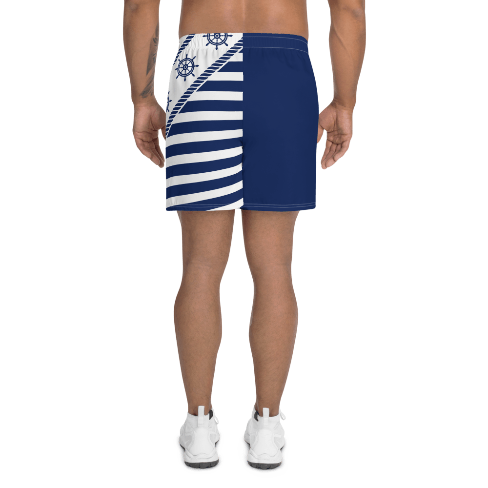 I LOVE RIMINI Men's Athletic Long Shorts STREET STYLE