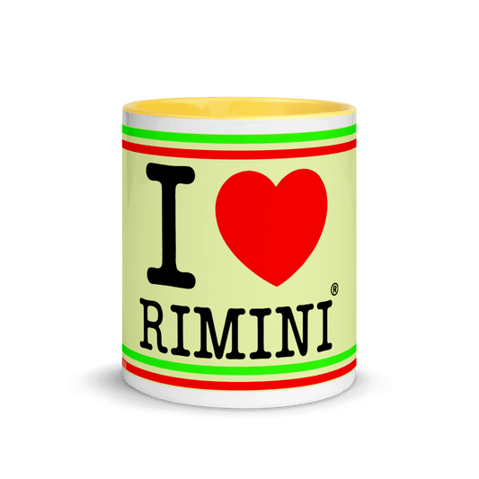 I LOVE RIMINI originale street style rimini Mug with Color Inside STREET STYLE