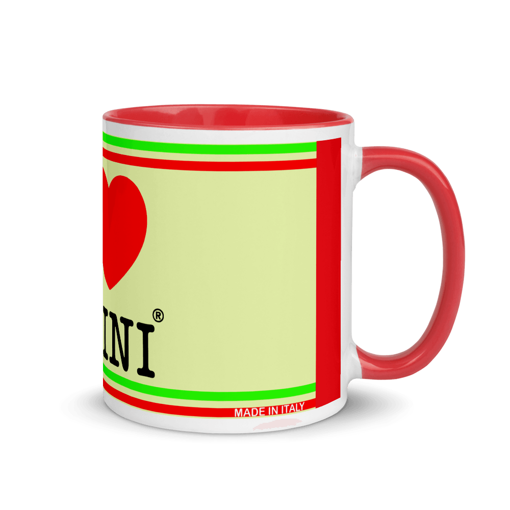 I LOVE RIMINI originale street style rimini Mug with Color Inside STREET STYLE