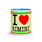 I LOVE RIMINI originale street style rimini Mug with Color Inside STREET STYLE