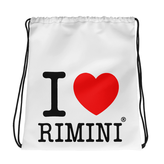 I LOVE RIMINI sacca original rimini Drawstring bag STREET STYLE