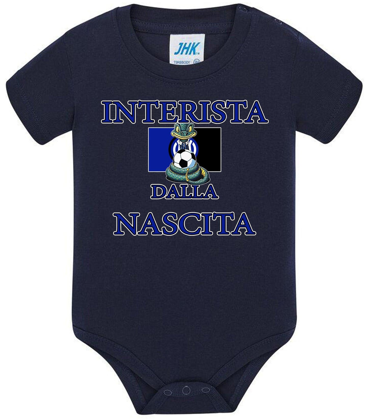 Interista Dalla Nascita Body da bambino/a a maniche corte 100% cotone JHK STREET STYLE PRINT