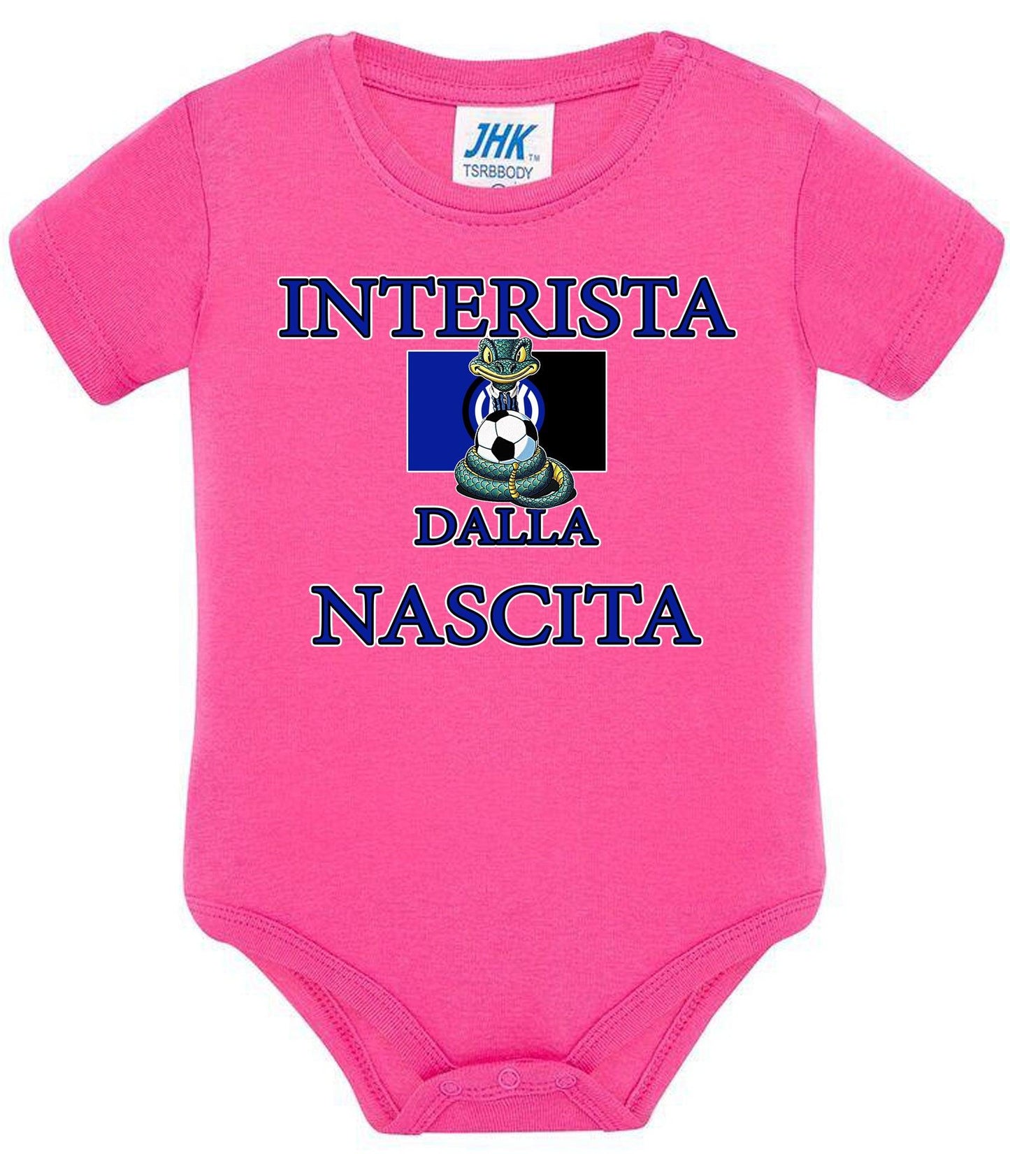 Interista Dalla Nascita Body da bambino/a a maniche corte 100% cotone JHK STREET STYLE PRINT