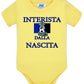 Interista Dalla Nascita Body da bambino/a a maniche corte 100% cotone JHK STREET STYLE PRINT