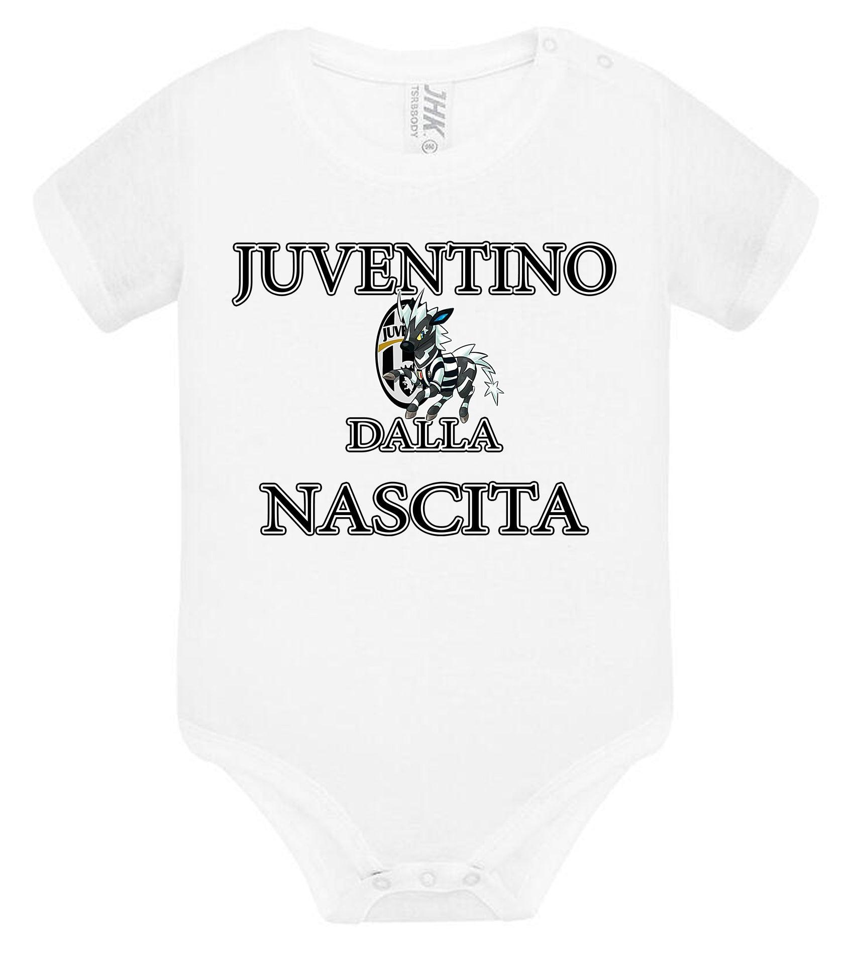 Juventino Dalla Nascita Body da bambino/a a maniche corte 100% cotone JHK STREET STYLE PRINT