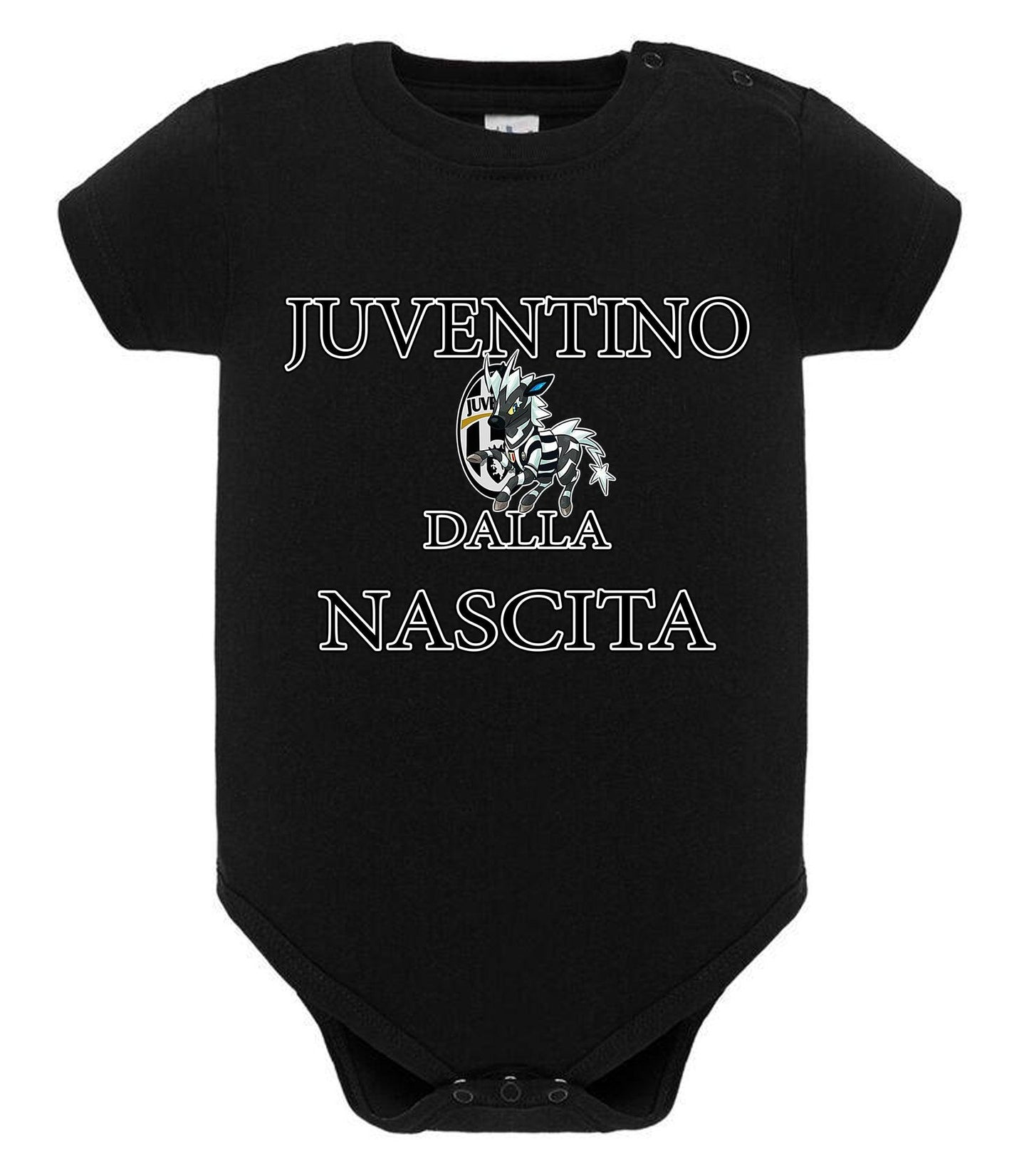 Juventino Dalla Nascita Body da bambino/a a maniche corte 100% cotone JHK STREET STYLE PRINT