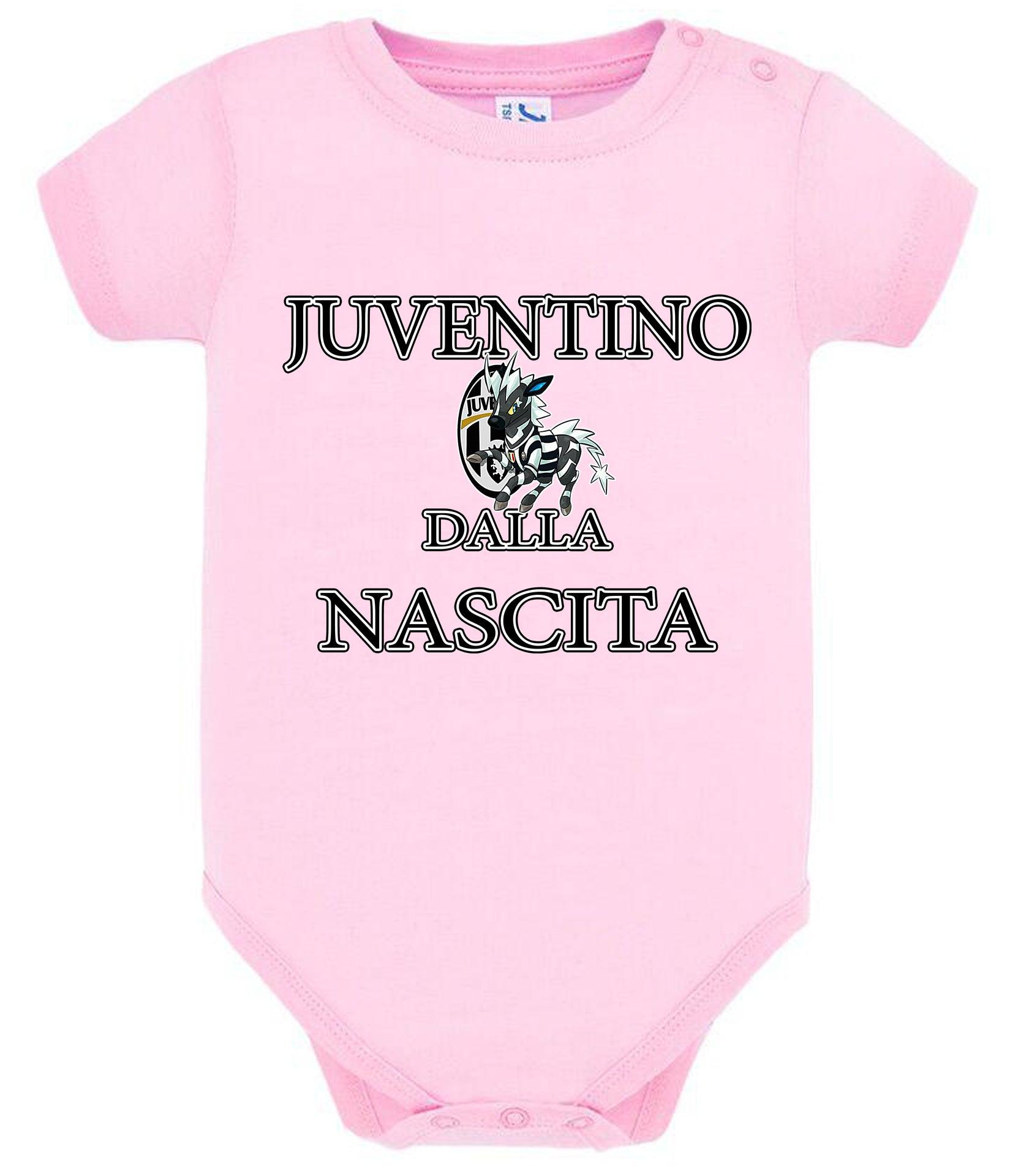 Juventino Dalla Nascita Body da bambino/a a maniche corte 100% cotone JHK STREET STYLE PRINT