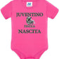 Juventino Dalla Nascita Body da bambino/a a maniche corte 100% cotone JHK STREET STYLE PRINT