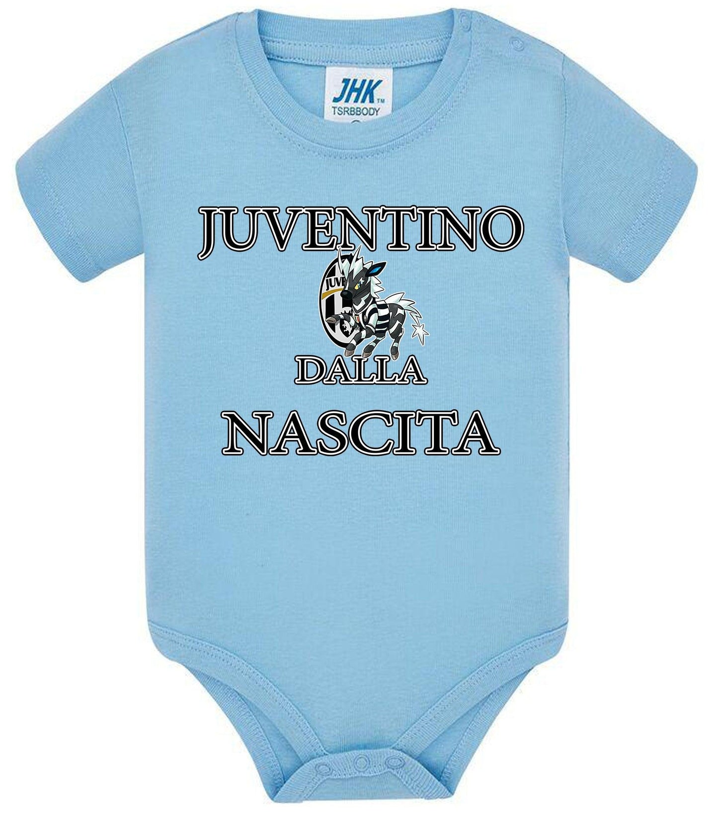 Juventino Dalla Nascita Body da bambino/a a maniche corte 100% cotone JHK STREET STYLE PRINT