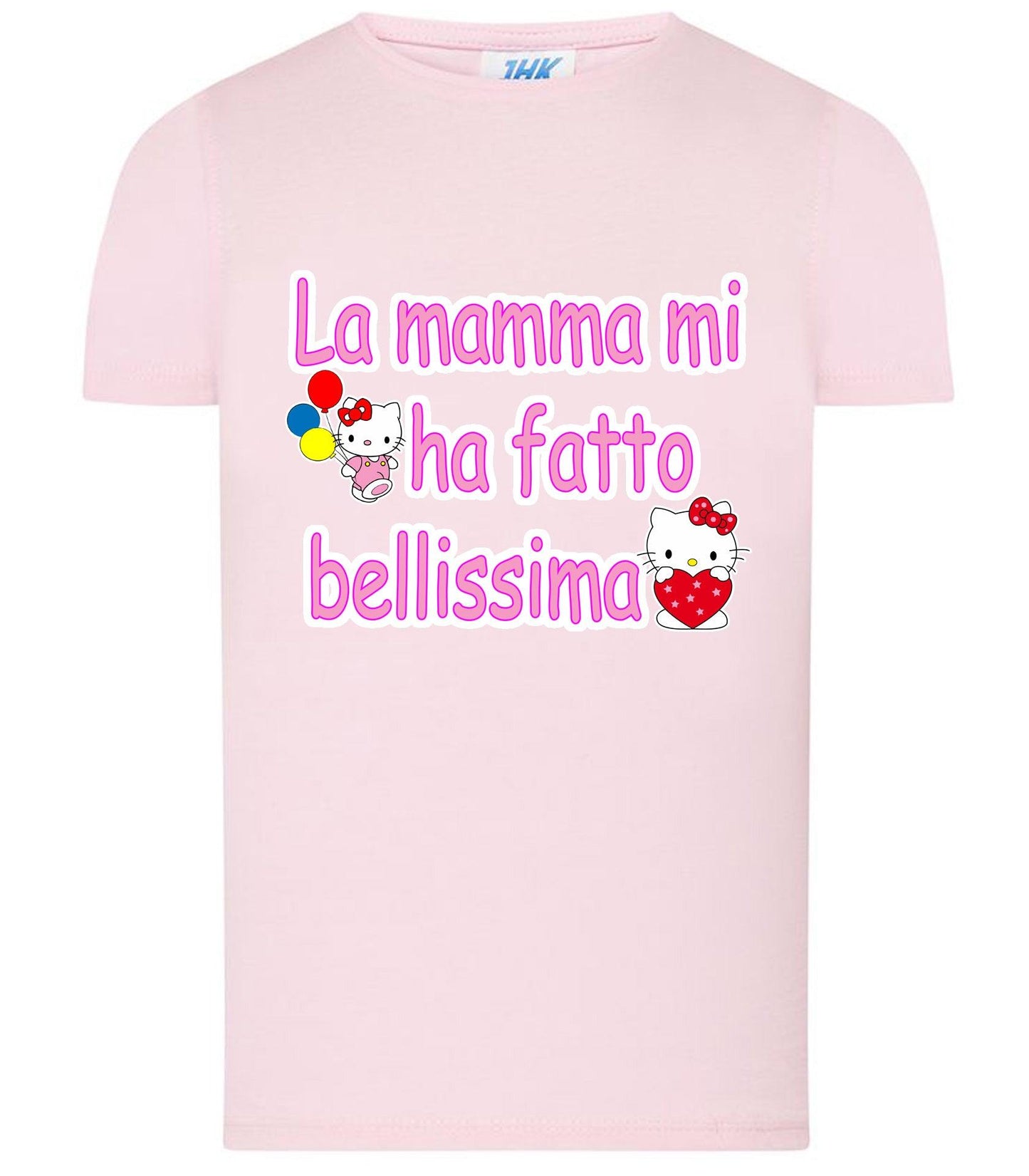 La Mamma mi ha Fatto Bellissima T-shirt solo da femmina Mod. Slim STREET STYLE