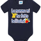 La Mamma mi ha Fatto Bellissimo Body da bambino/a a maniche corte 100% cotone JHK STREET STYLE PRINT