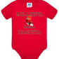 Milanista Dalla Nascita Body da bambino/a a maniche corte 100% cotone JHK STREET STYLE PRINT