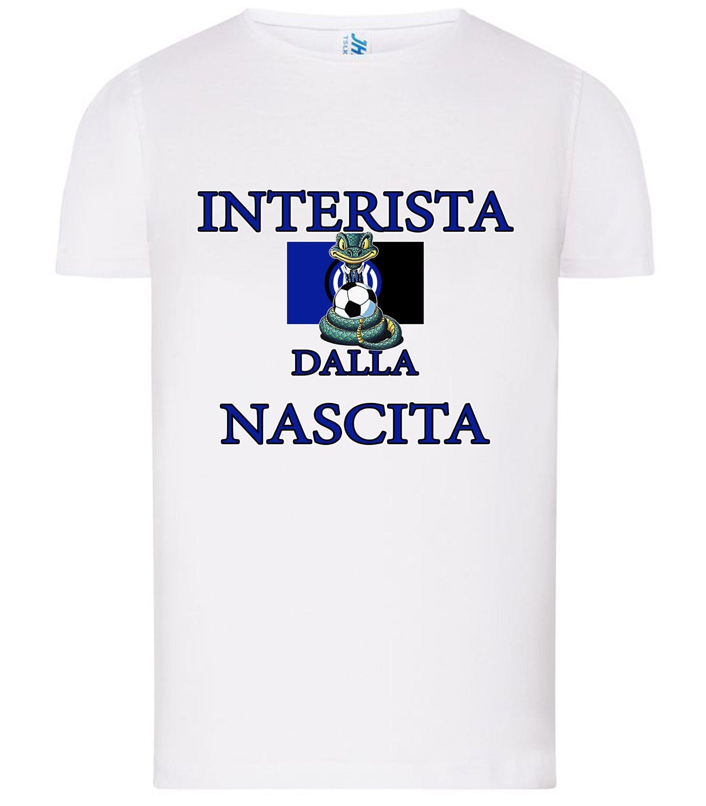 Milanista - Juventino - Interista Dalla Nascita T-shirt solo da femmina Mod. Slim STREET STYLE