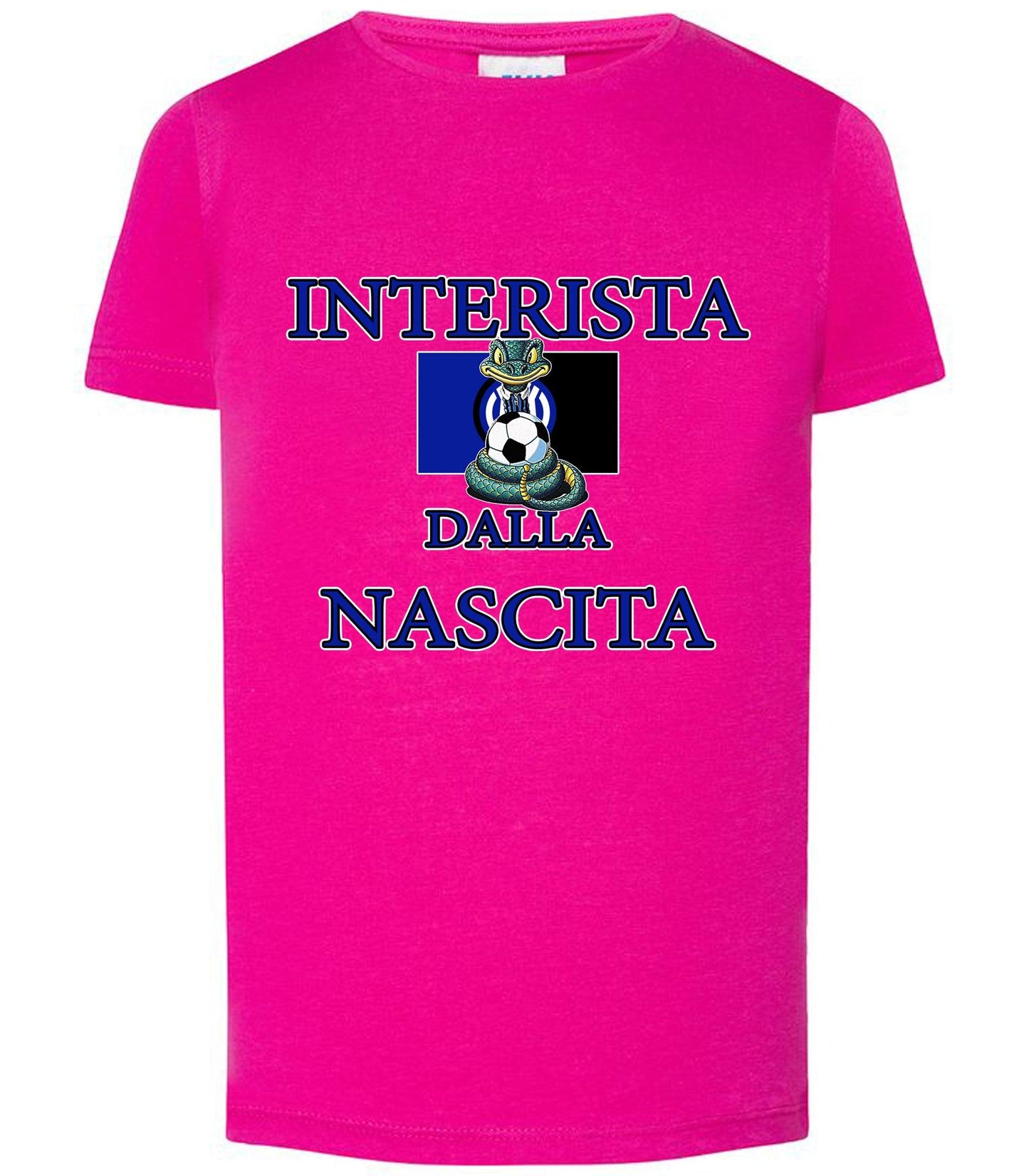 Milanista - Juventino - Interista Dalla Nascita T-shirt solo da femmina Mod. Slim STREET STYLE