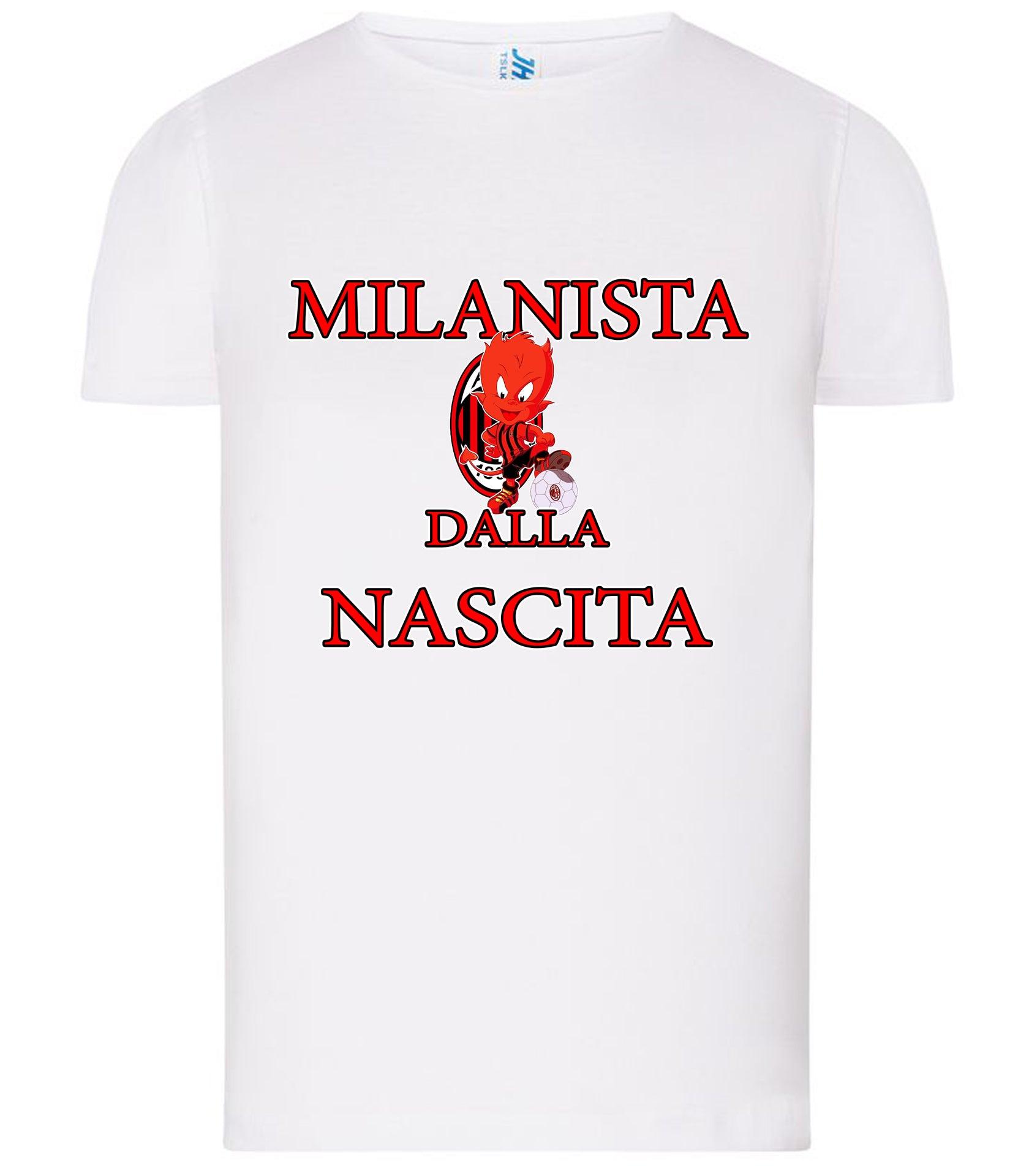 Milanista - Juventino - Interista Dalla Nascita T-shirt solo da femmina Mod. Slim STREET STYLE