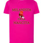 Milanista - Juventino - Interista Dalla Nascita T-shirt solo da femmina Mod. Slim STREET STYLE