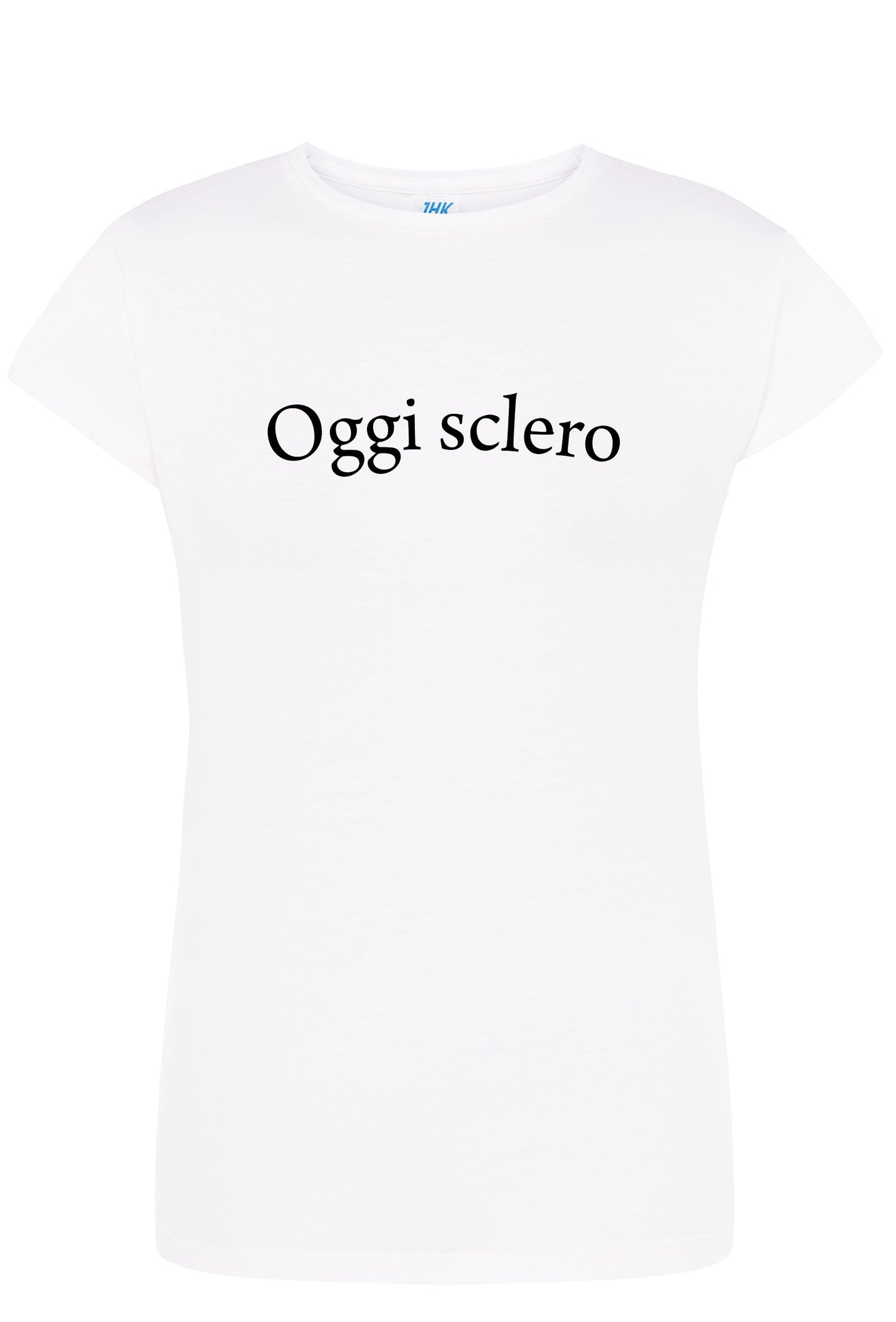 Oggi Sclero Solo Parole 3409 Lady Donna 100% Cotone Pettinato STREET STYLE