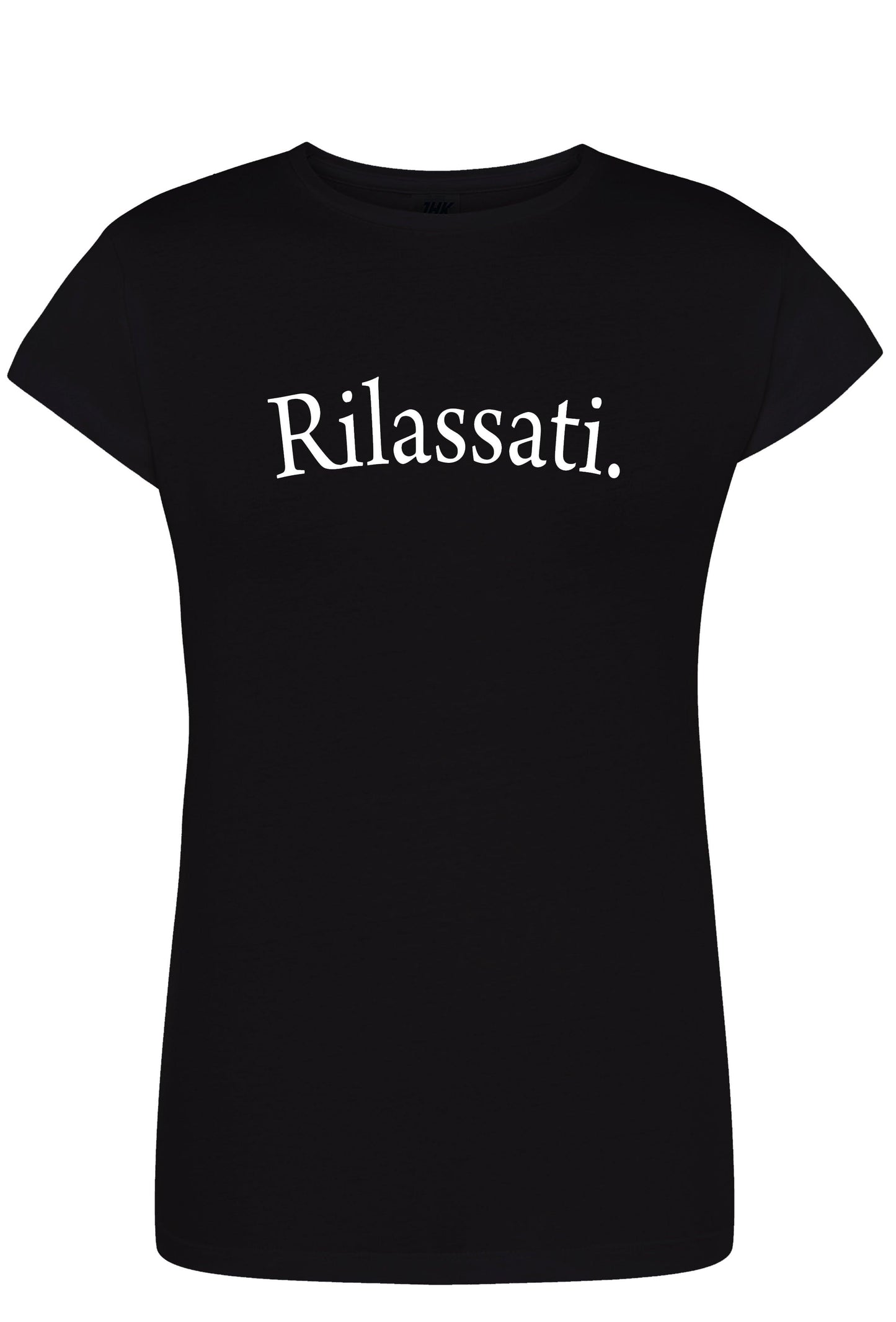 Rilassati Solo Parole 3402 Lady Donna 100% Cotone Pettinato STREET STYLE