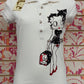 SB952PSW-1 T-SHIRT BETTY BOOP - STAR STUDIOS T-SHIRT DONNA - STREET STYLE PRINT stampa personalizzata