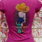 SBT701SW-430 T-SHIRT BETTY BOOP - STAR STUDIOS T-SHIRT DONNA - STREET STYLE PRINT stampa personalizzata