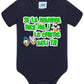 Se la Mamma dice no lo Chiedo agli ZII Body da bambino/a a maniche corte 100% cotone JHK STREET STYLE PRINT