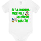 Se la Mamma dice no lo Chiedo agli ZII Body da bambino/a a maniche corte 100% cotone JHK STREET STYLE PRINT